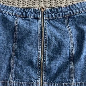 Altar’d state denim skirt